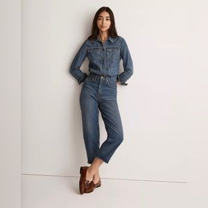 NWT MADEWELL BALLOON JEANS IN ELLISBORO WASH